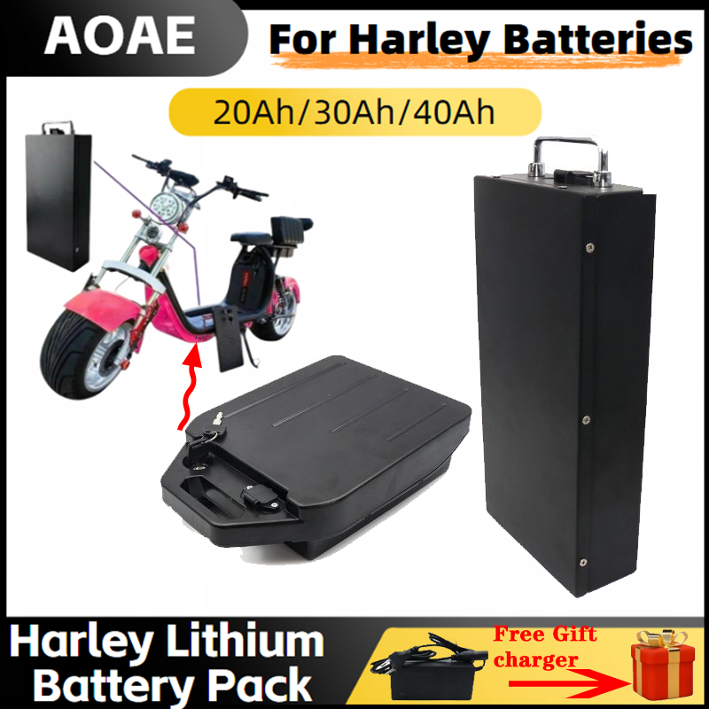 60V 50Ah Electric Scooter Battery - Аккумулятор для электромотоцикла Harley 60V 20Ah/30Ah/40Ah,