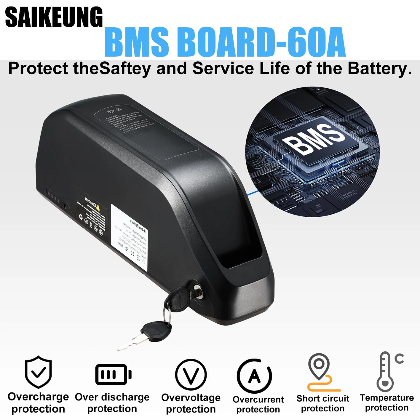 72V 40Ah Lifepo4 Battery Pack - 52 В 45 Ач Аккумулятор для