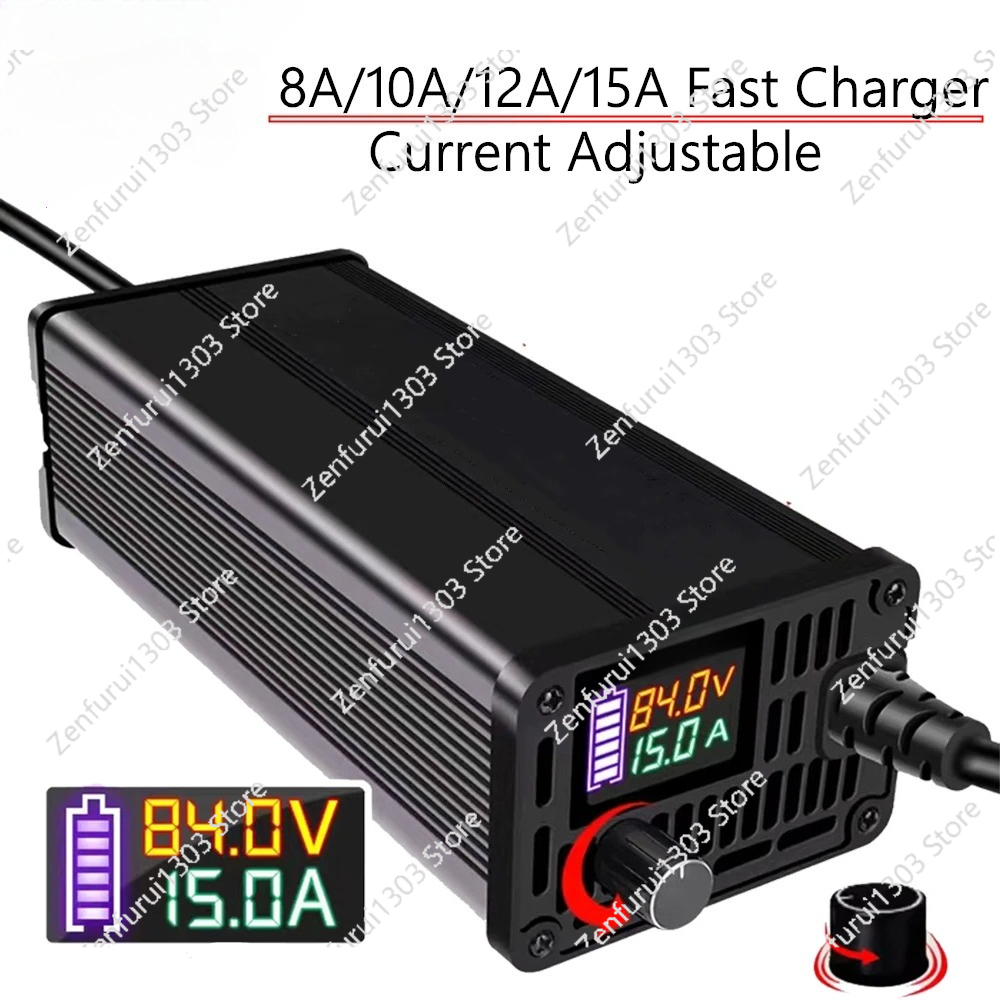 72V 15A Fast Charger - Зарядное устройство для литий-ионных и LiFePO4