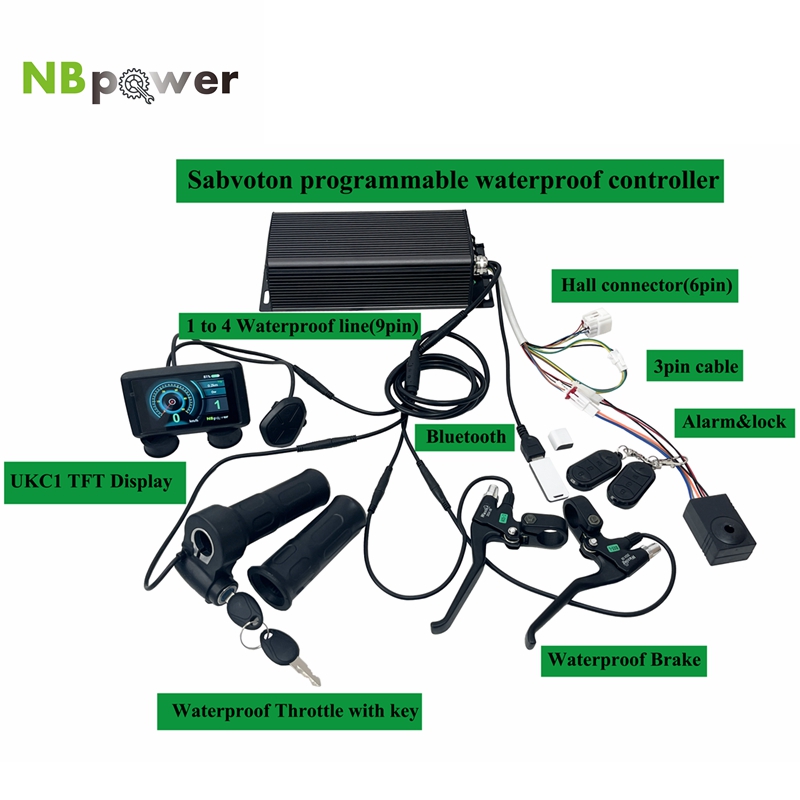 72V 100A Sabvoton Controller - Программируемый контроллер Sabvoton SVMC 72V 80A