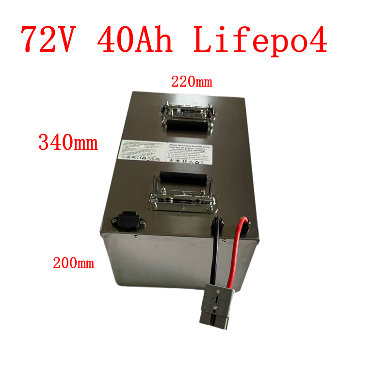 72V 40Ah Lifepo4 Battery Pack - Аккумуляторный блок LiFePO4 24S 72В 40Ач