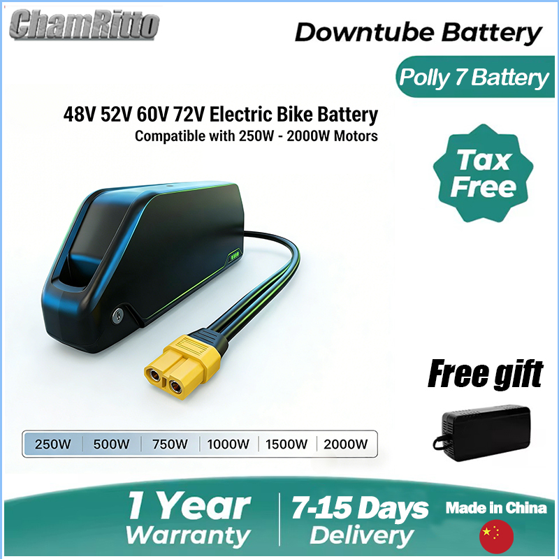 72V 50Ah 21700 Lithium Battery - Аккумулятор для электровелосипеда 72В 60В 2000Вт,