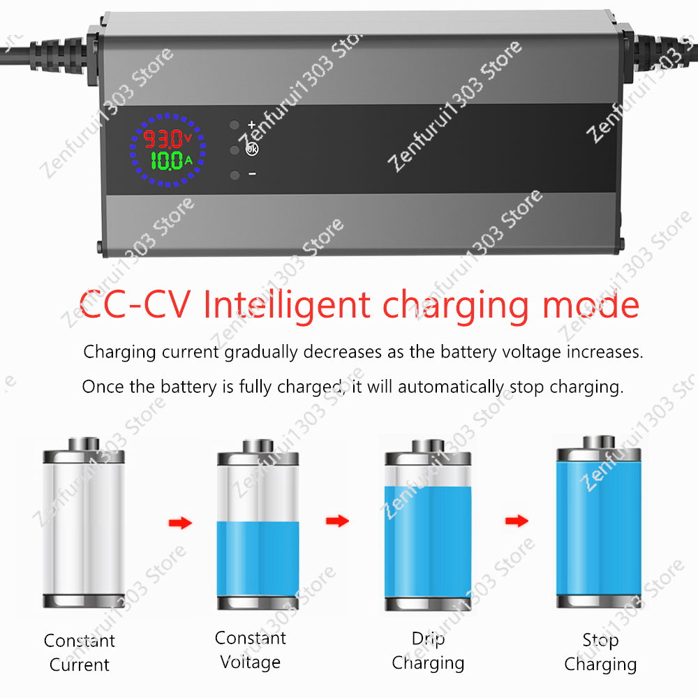 Регулируемое зарядное устройст – обзор и цена 72V 15A Fast Charger