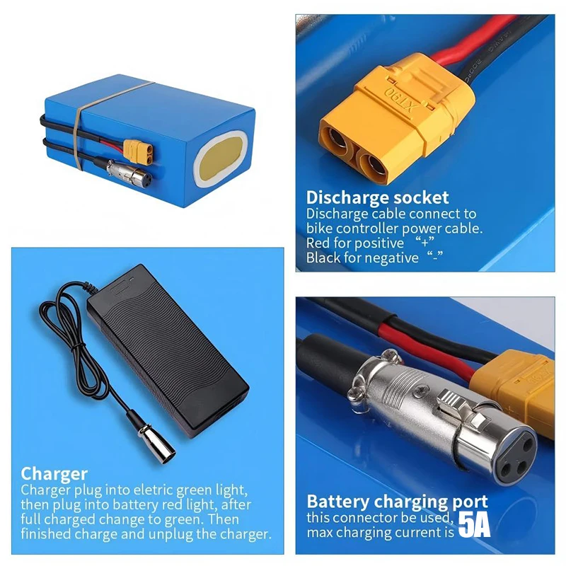 Аккумулятор для электровелосип – обзор и цена 72V 50Ah 21700 Lithium Battery
