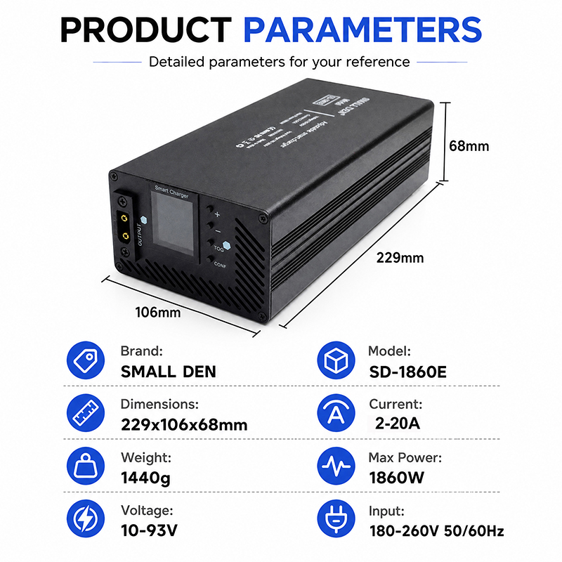 Устройство для быстрой зарядки – обзор и цена 84V 20A Smart Charger