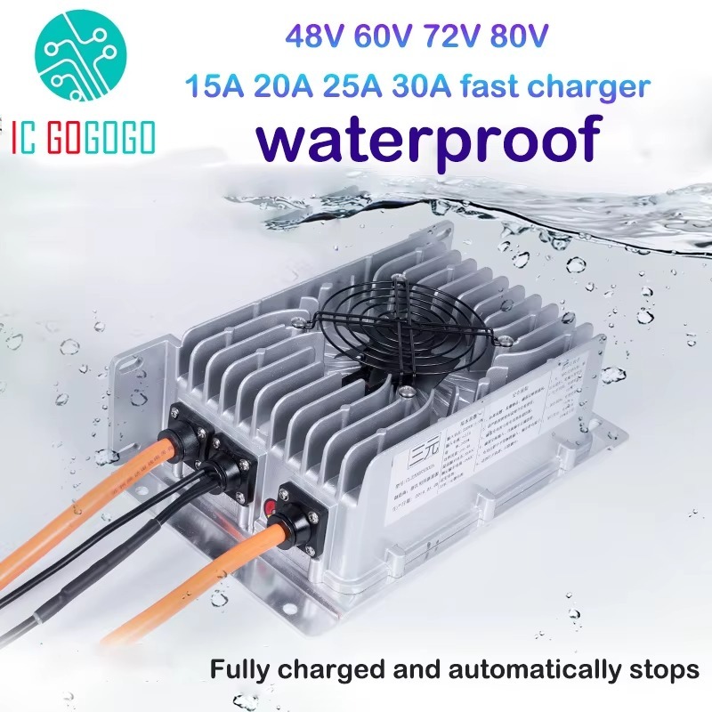 Зарядное устройство для литий- – обзор и цена 72V 15A Fast Charger
