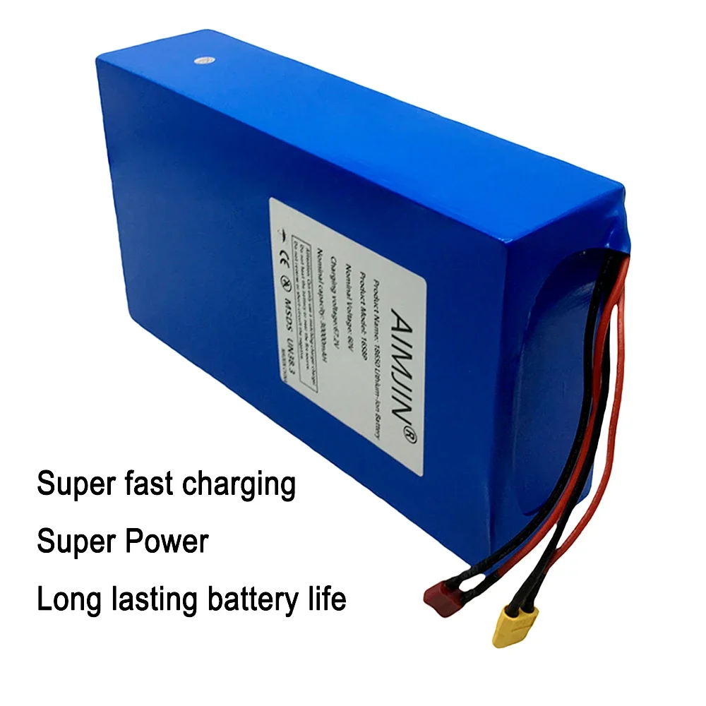 Новая литиевая батарея 16S8p 1 – обзор и цена 60V 50Ah Electric Scooter Battery