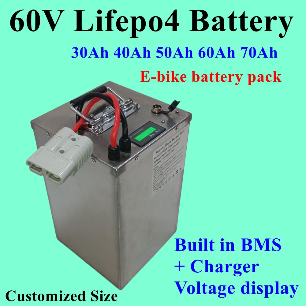 Аккумулятор LiFePO4 60В 50Ач 6 – обзор и цена 60V 50Ah Electric Scooter Battery