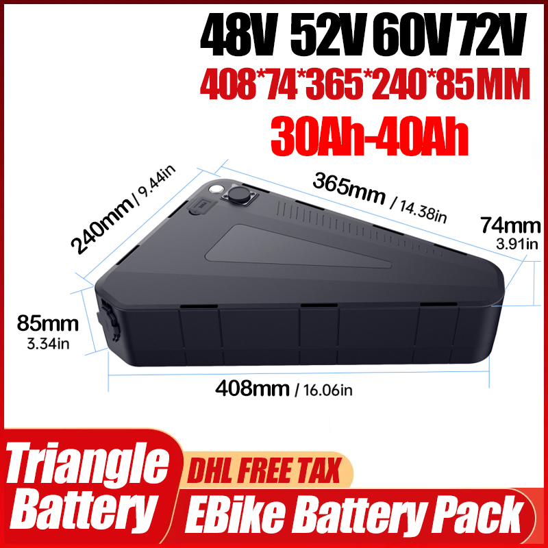 Электровелосипед с аккумулятор – обзор и цена 72V 50Ah 21700 Lithium Battery