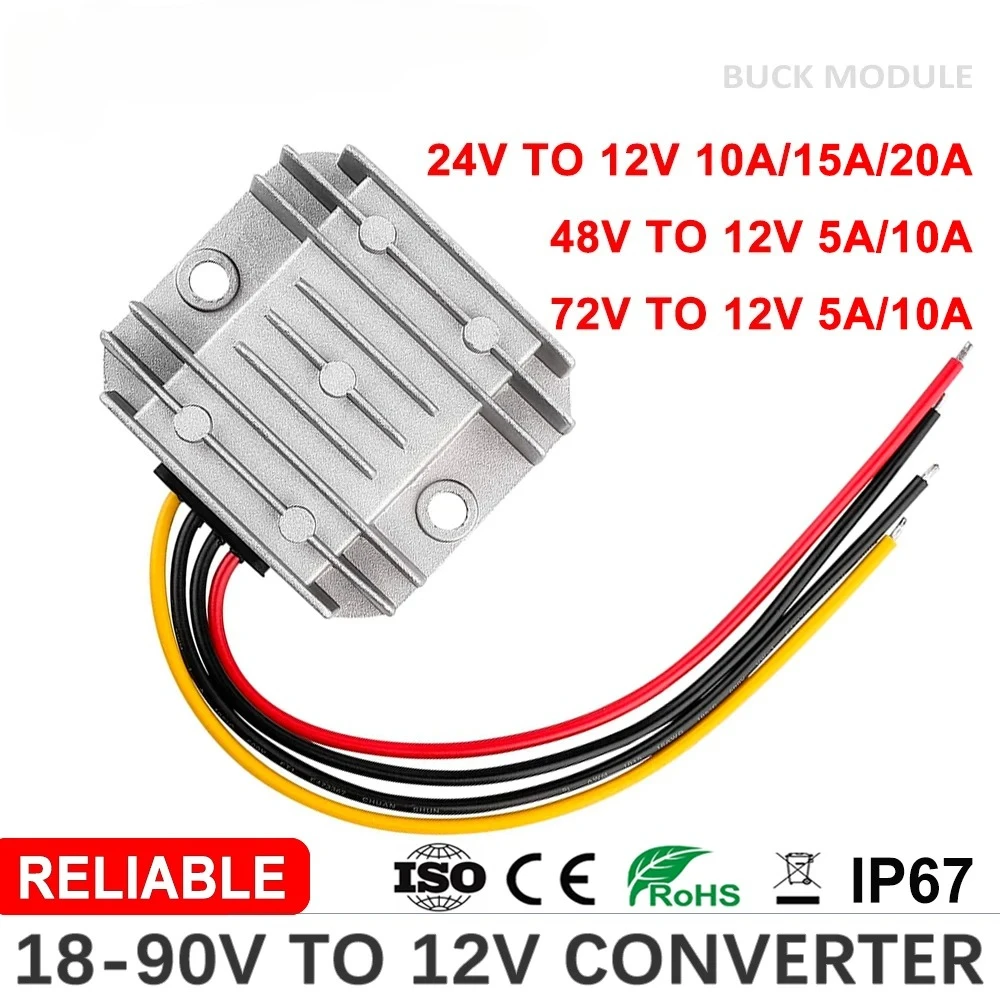 20-90 В до 12 В, 5 А, 10 А, 15 – обзор и цена 72V 15A Fast Charger