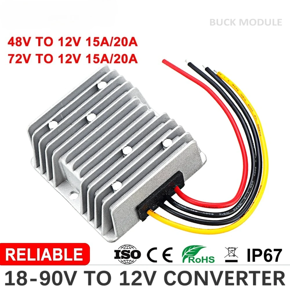 20-90 В до 12 В, 5 А, 10 А, 15 – обзор и цена 72V 15A Fast Charger