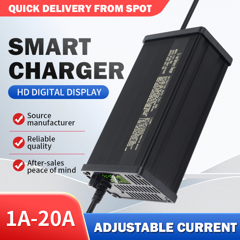 Регулируемое зарядное устройст – обзор и цена 72V 15A Fast Charger