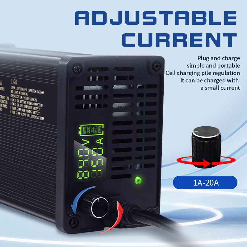 Регулируемое зарядное устройст – обзор и цена 72V 15A Fast Charger
