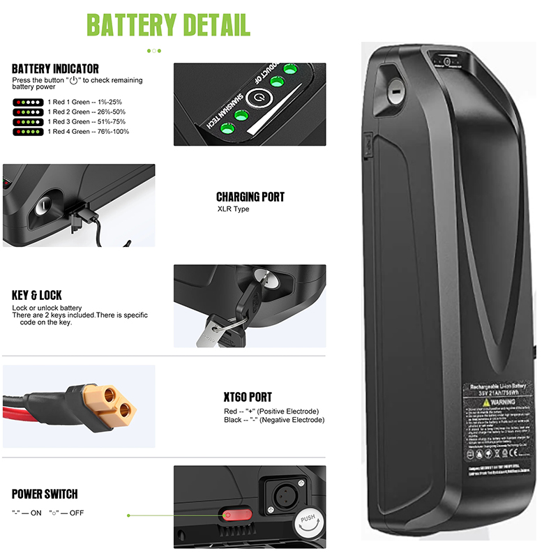 Аккумулятор для электровелосип – обзор и цена 72V 50Ah 21700 Lithium Battery