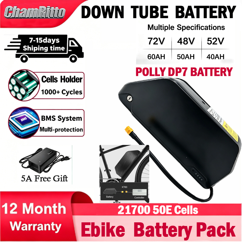 Аккумулятор для электровелосип – обзор и цена 72V 50Ah 21700 Lithium Battery