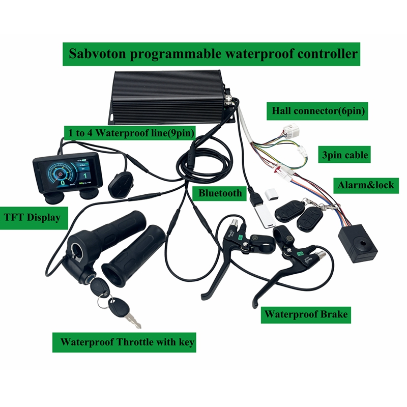 Контроллер Sabvoton(MQCON) SVM – обзор и цена 72V 100A Sabvoton Controller