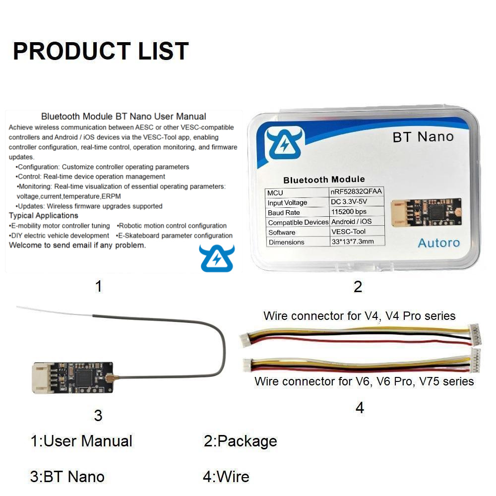 Беспроводной Bluetooth-адаптер – обзор и цена Vesc 75300 Controller