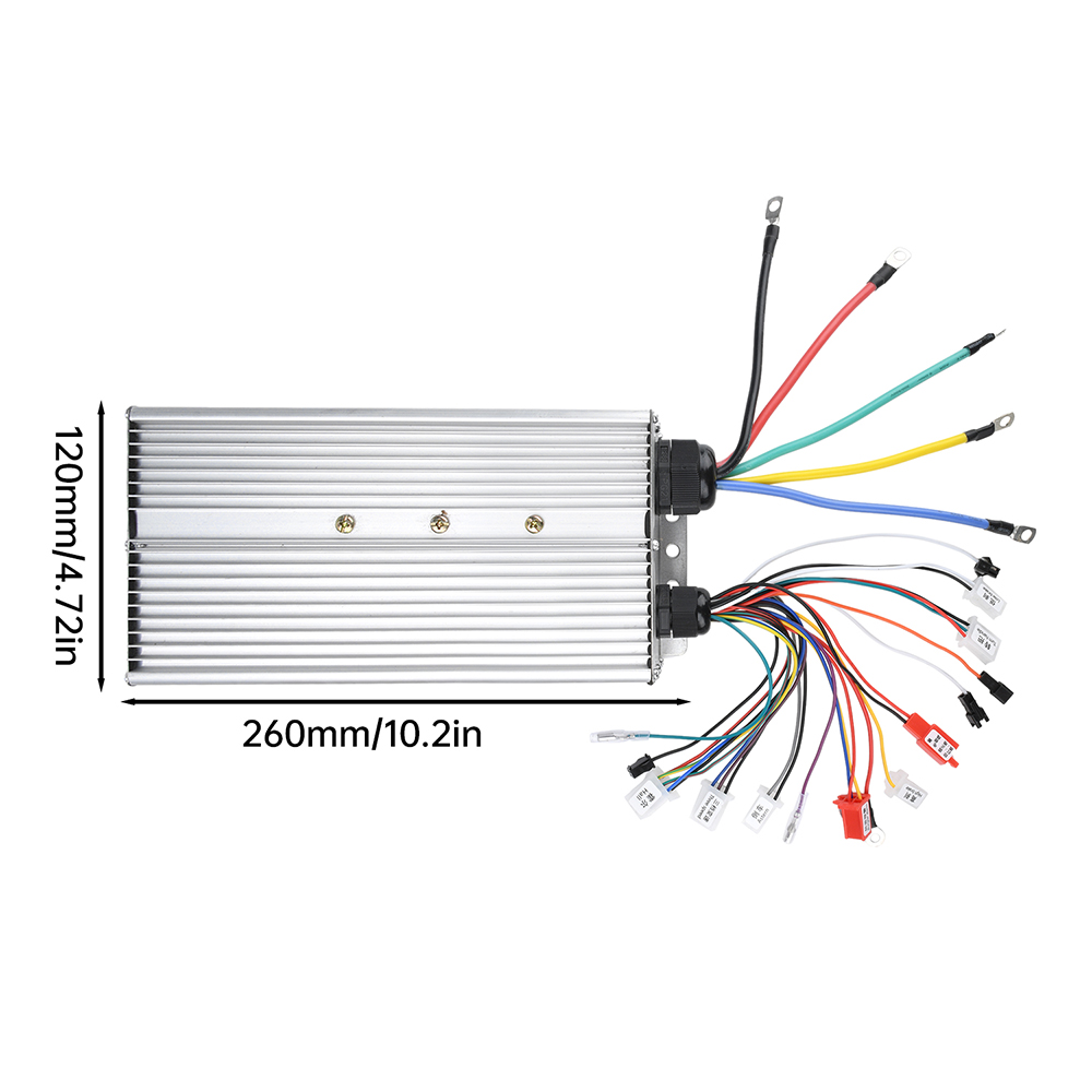 48 В 60 В 72 В 84 В 5000 Вт ко – обзор и цена 72V 100A Sabvoton Controller