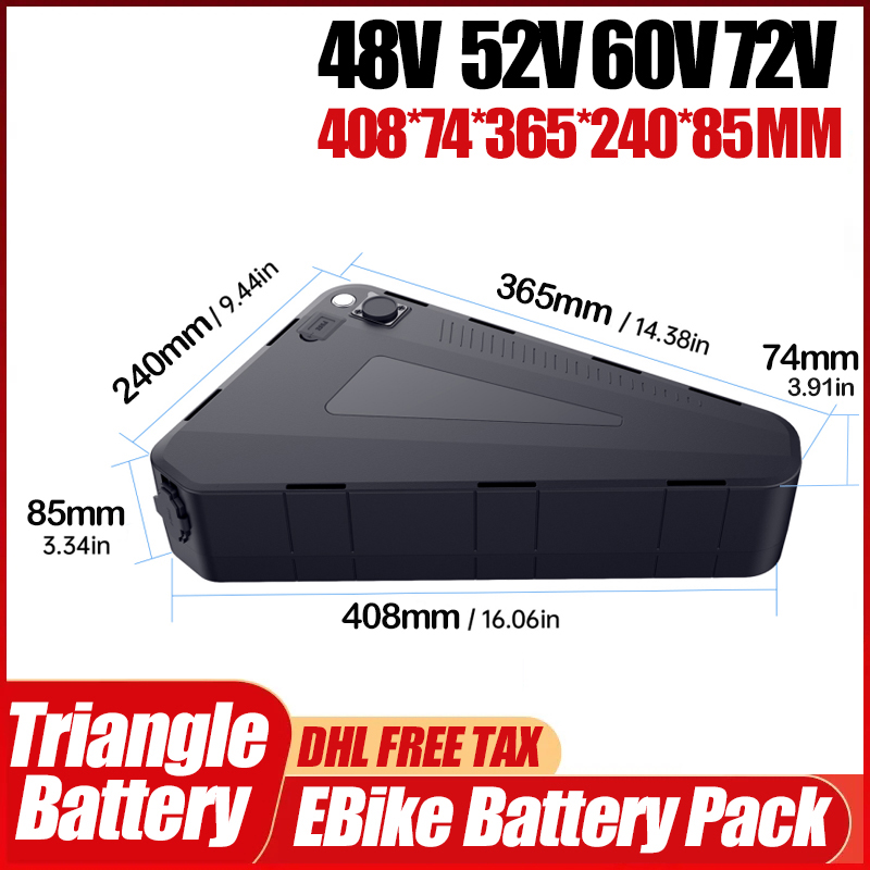 Электрический велосипед 36 В 4 – обзор и цена 72V 50Ah 21700 Lithium Battery
