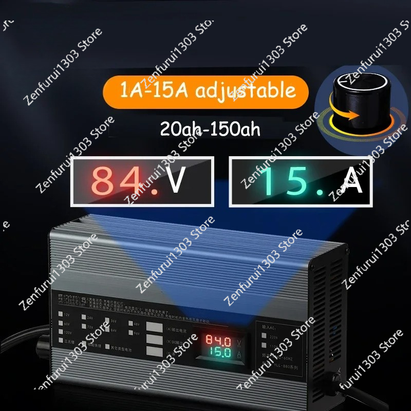 Зарядное устройство для литий- – обзор и цена 72V 15A Fast Charger